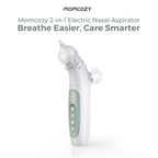 Momcozy BreezyClearT 2-in-1 Suihku- ja Imutoiminen Sähköinen Nenäaspiraattori