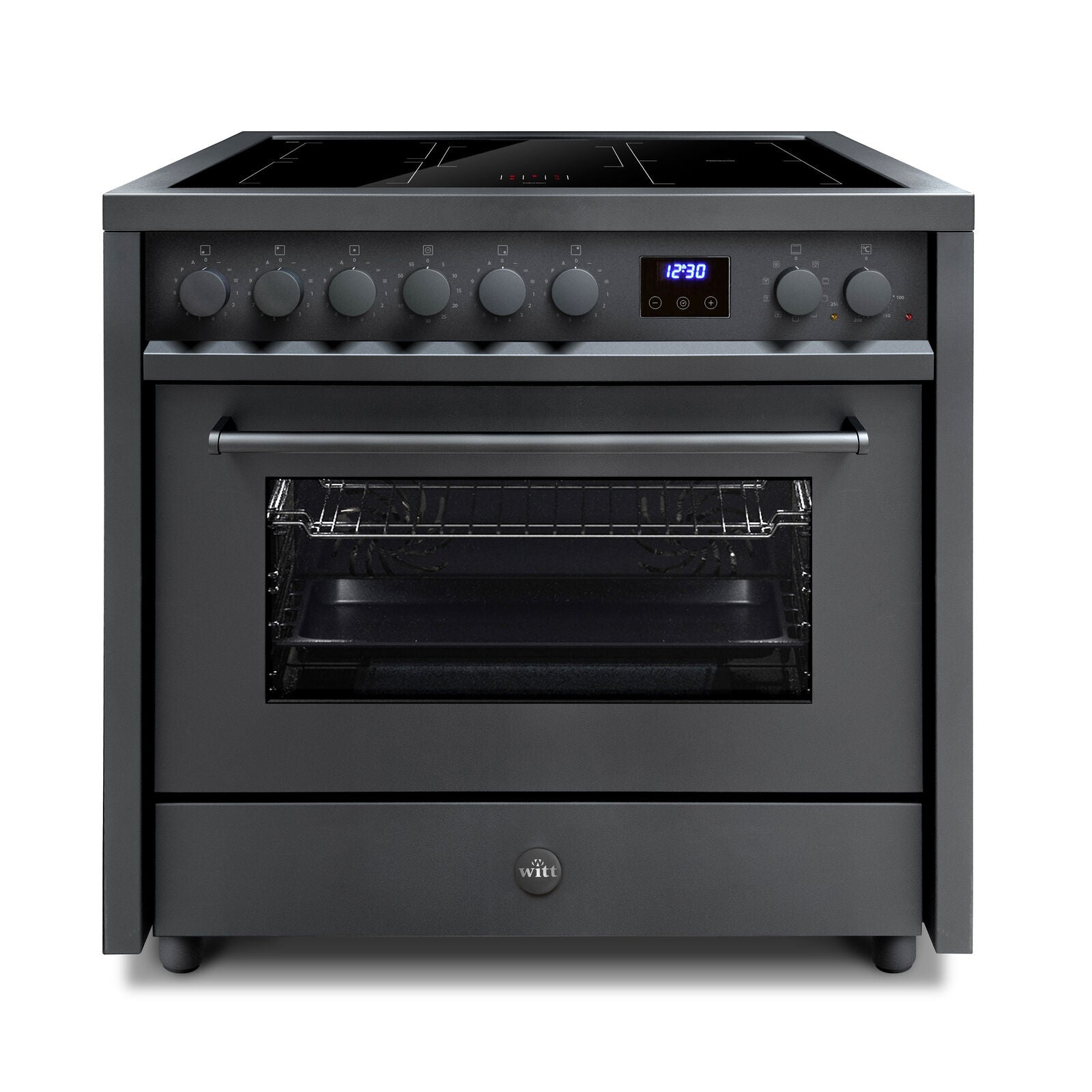 Witt Embrace 90 Induction MB Induktionskogeplade Sort