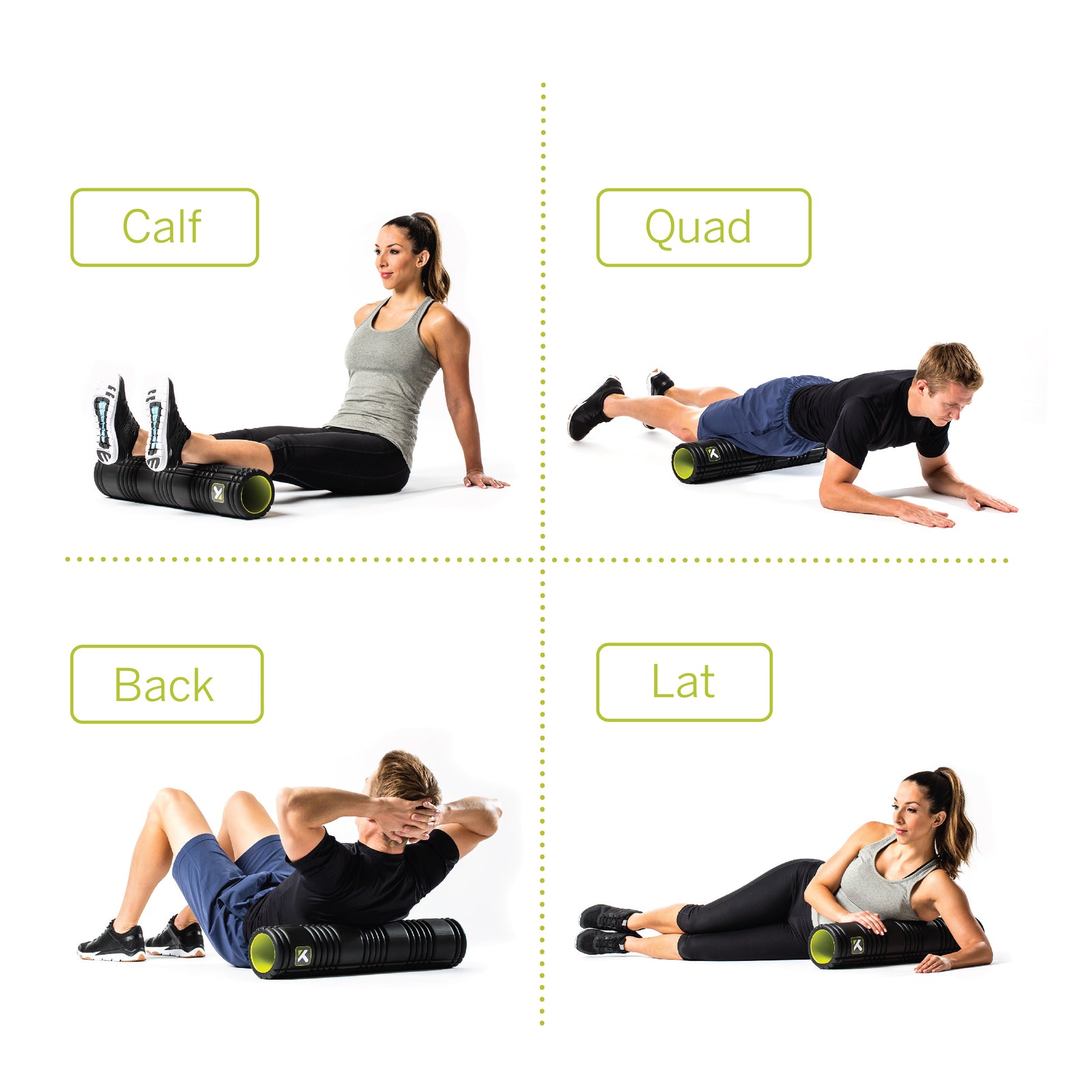 Trigger Point Therapy GRID 2.0 Sort Foamroller Sort