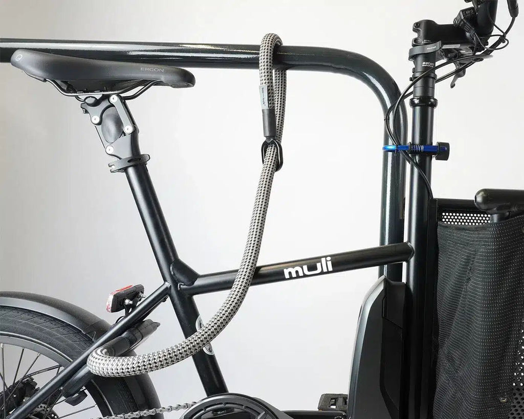 Texlock Mate, størrelse M (120 cm) cykellås grå