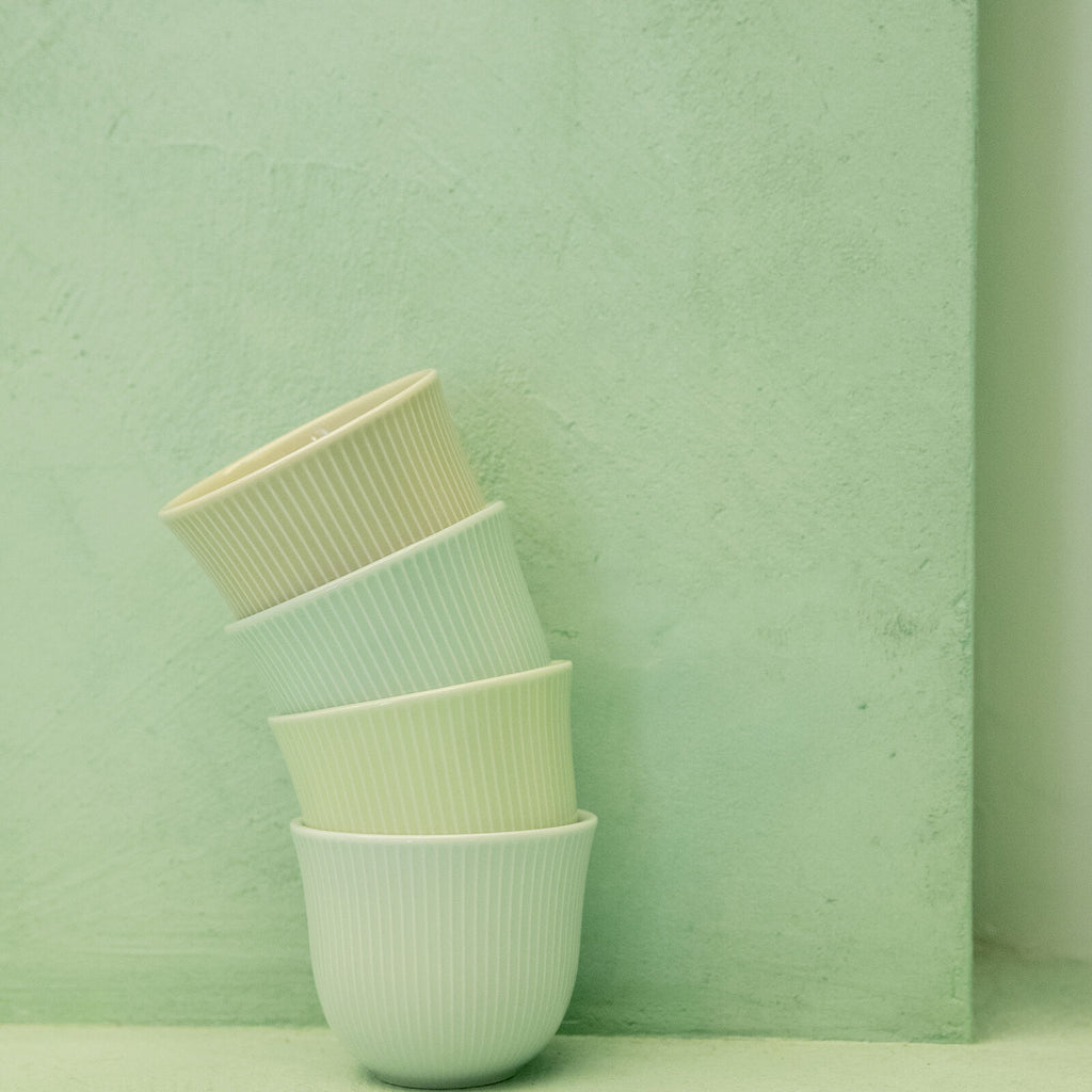 Loveramics 150ml Embossed Cup Taupe