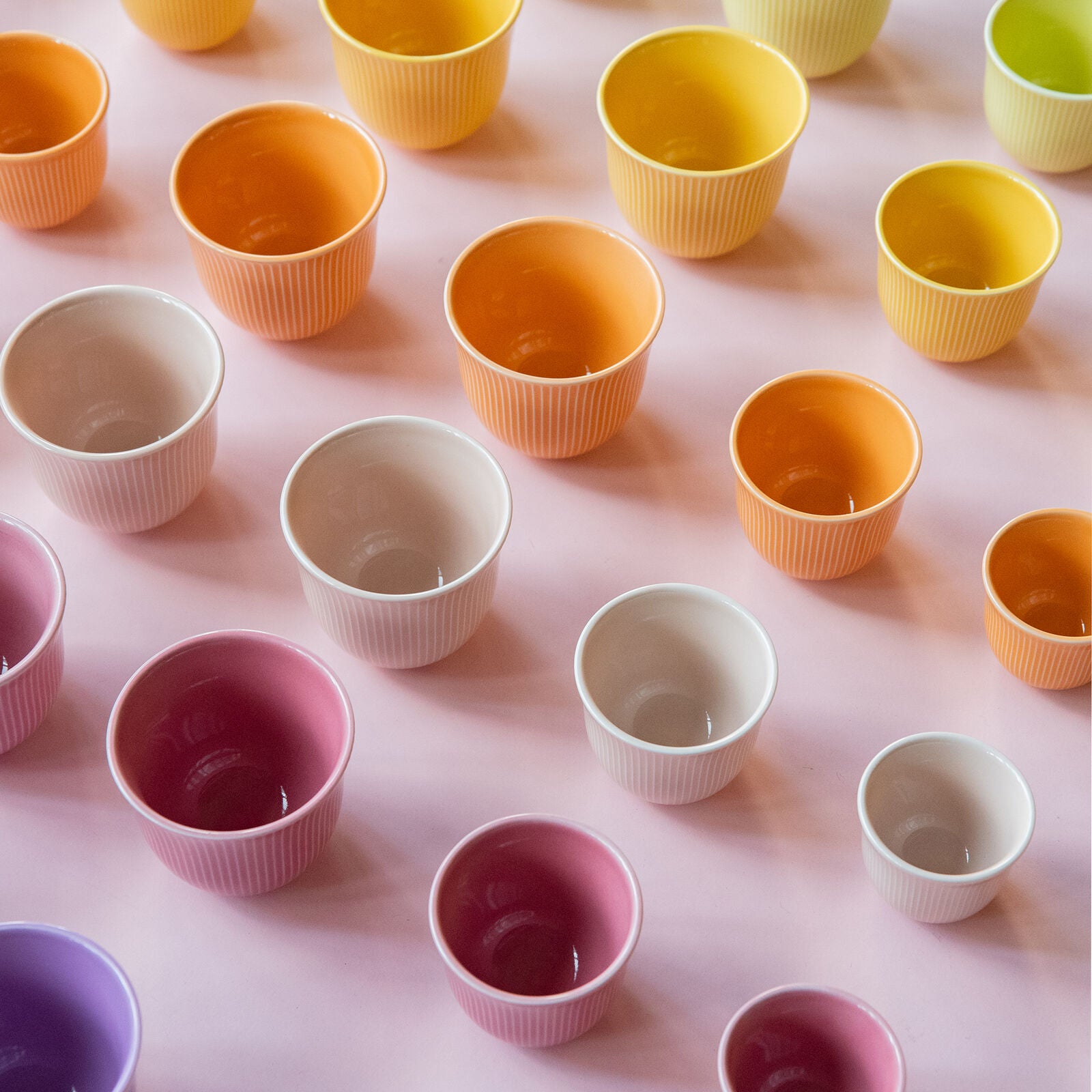 Loveramics 250ml Embossed Cup Dusty Pink