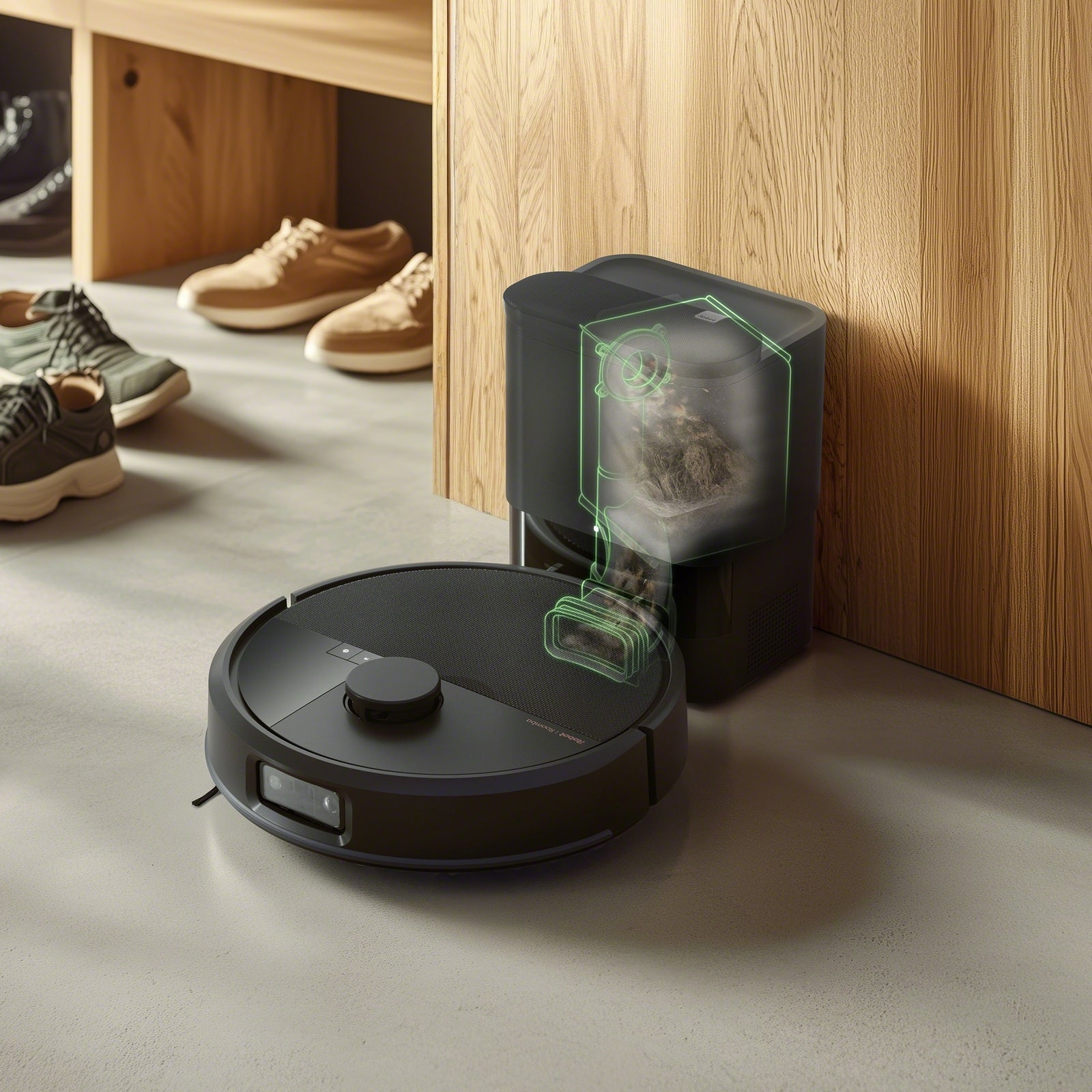iRobot Roomba 705 Vac Max Robotdammsugare ren Sort