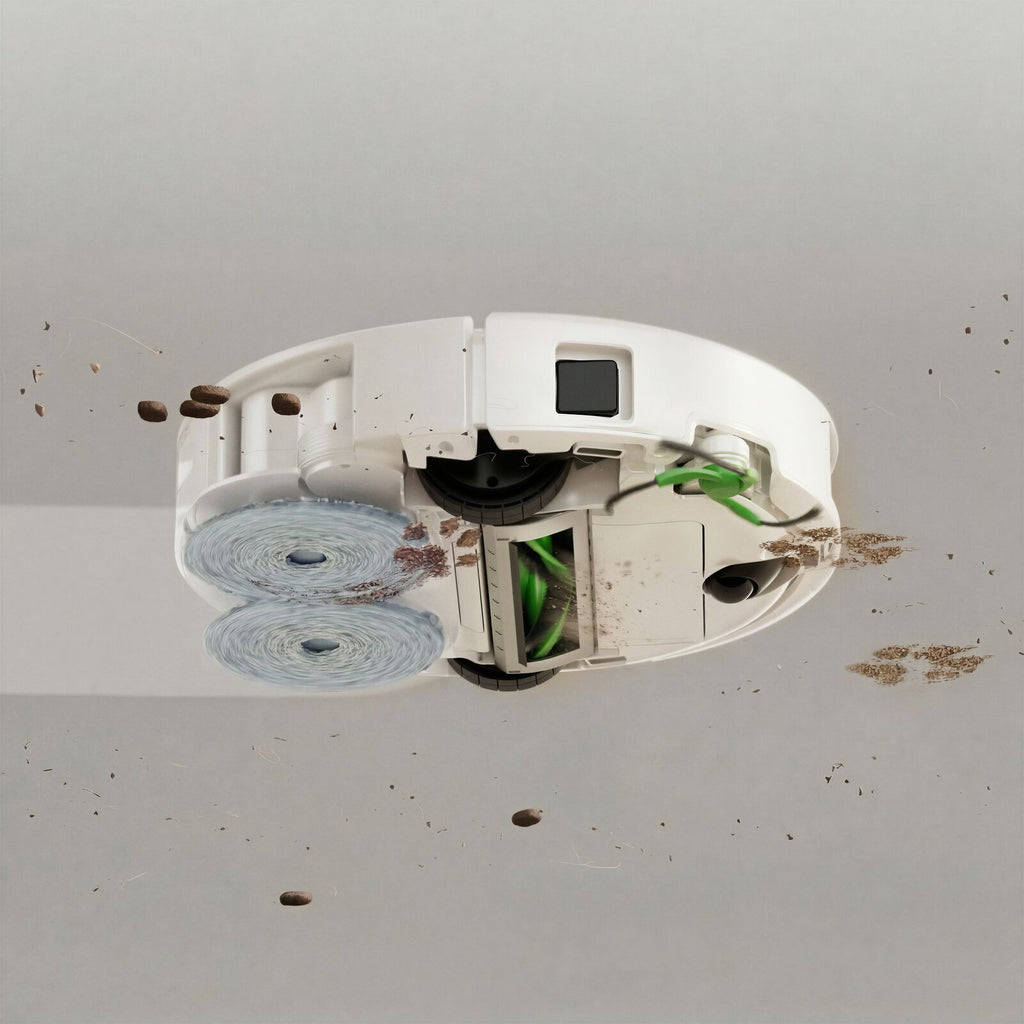 iRobot Roomba Combo Plus 575 Robotic Vacuum Cleaner White