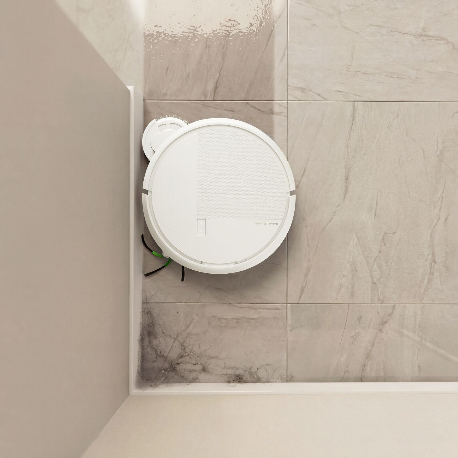 iRobot Roomba Combo Plus 575 Robotic Vacuum Cleaner White