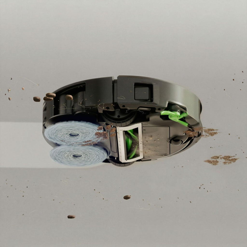 iRobot Roomba Combo Plus 575 UK Robotic Vacuum Cleaner Black