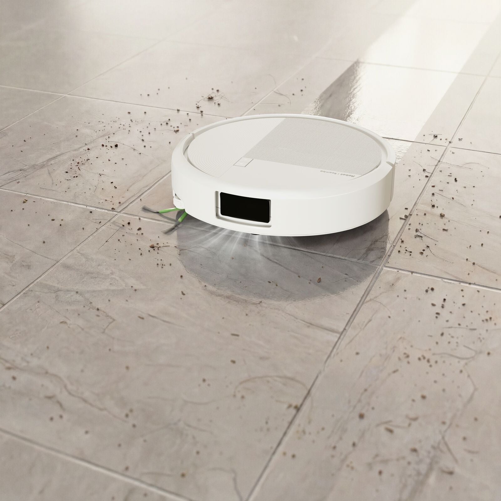 iRobot Roomba Combo Plus 575 UK Robotic Vacuum Cleaner White