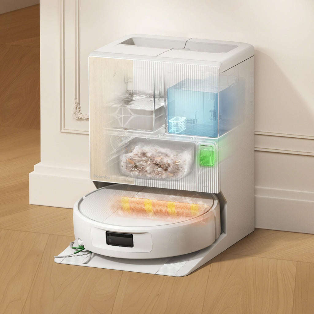 iRobot Roomba Combo 875 Robotstøvsuger Hvid