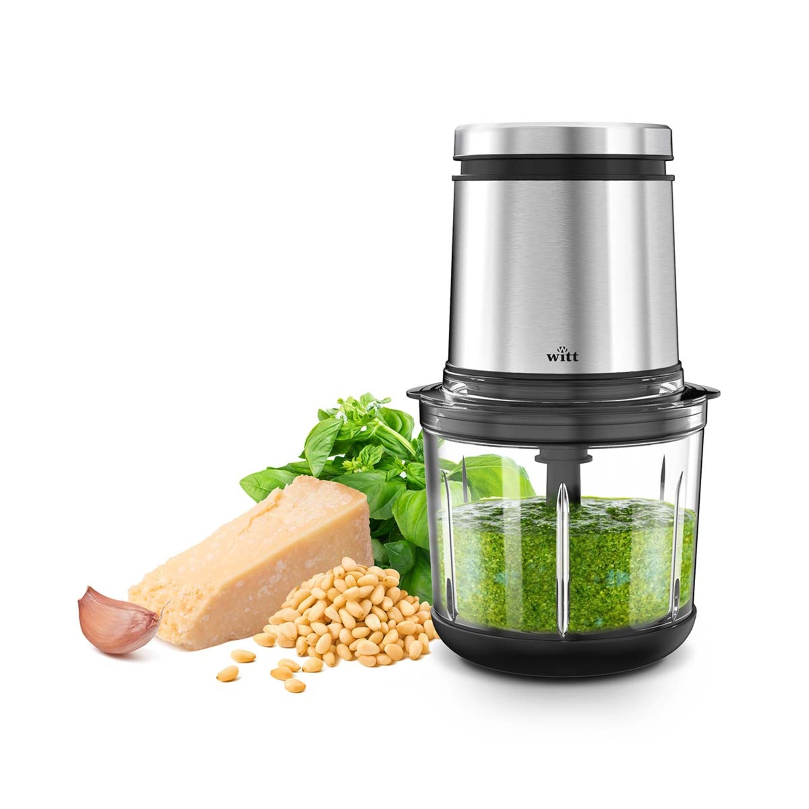 Witt Classic Food Chopper Chopper Brushed Steel