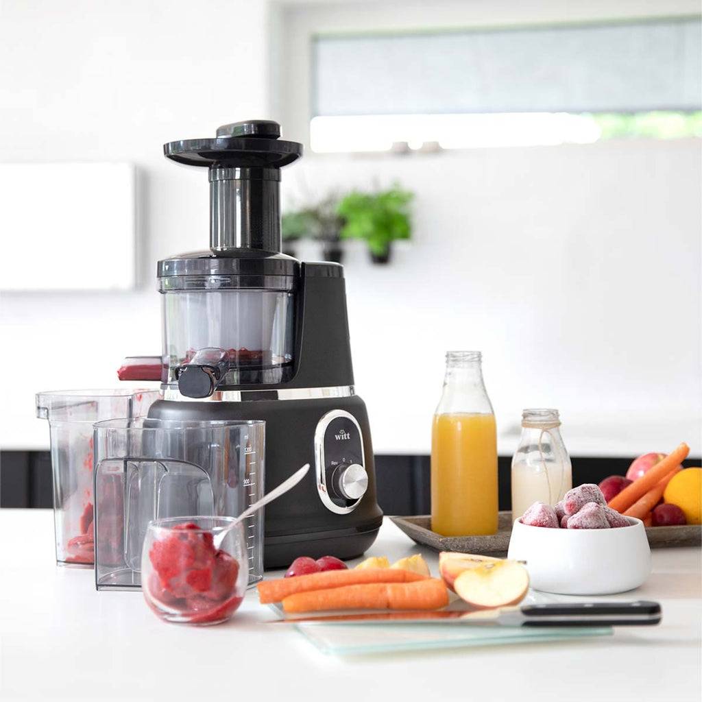 Witt Premium Slow Juicer Svart Juicepresse