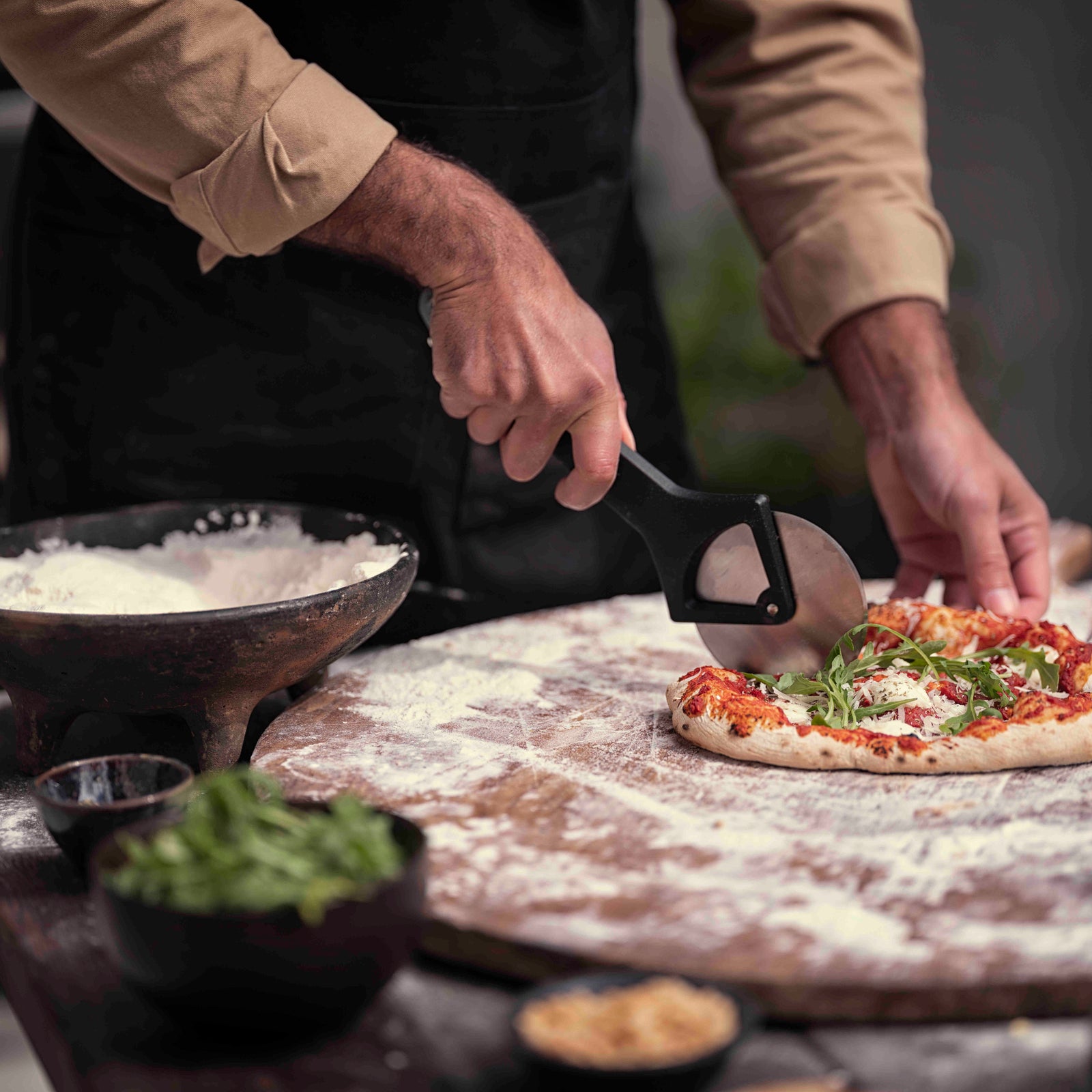 Witt Pizzahjul Rustfritt Stål