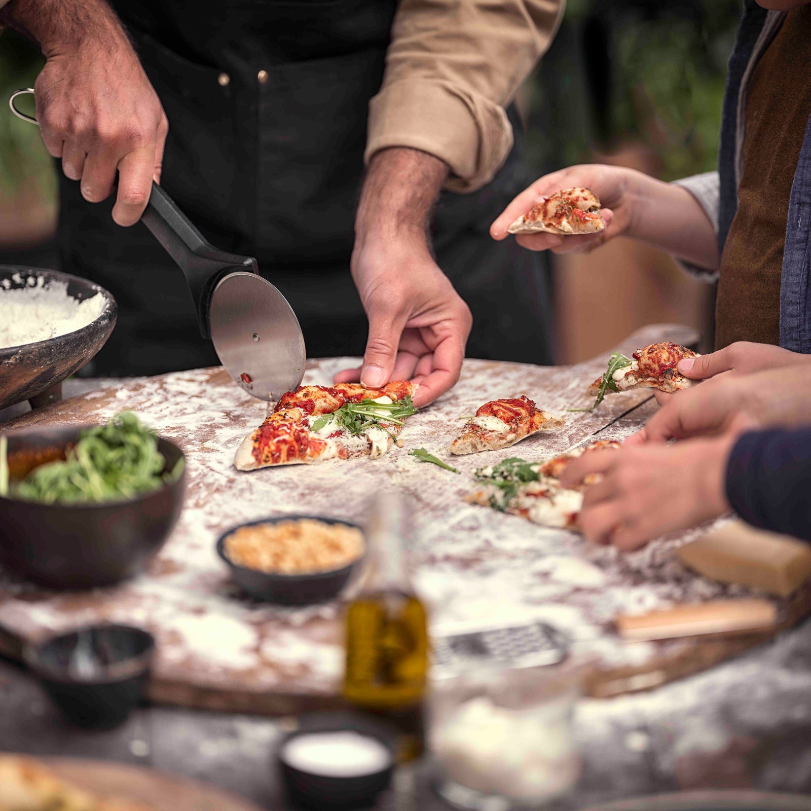 Witt Pizzahjul Rustfritt Stål
