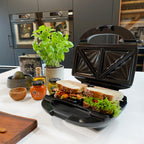 Witt Premium Sandwichgrill og smørbrødgrill Svart