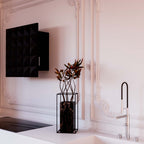 Witt Mosaik Matte Black Wall hanging hood Black