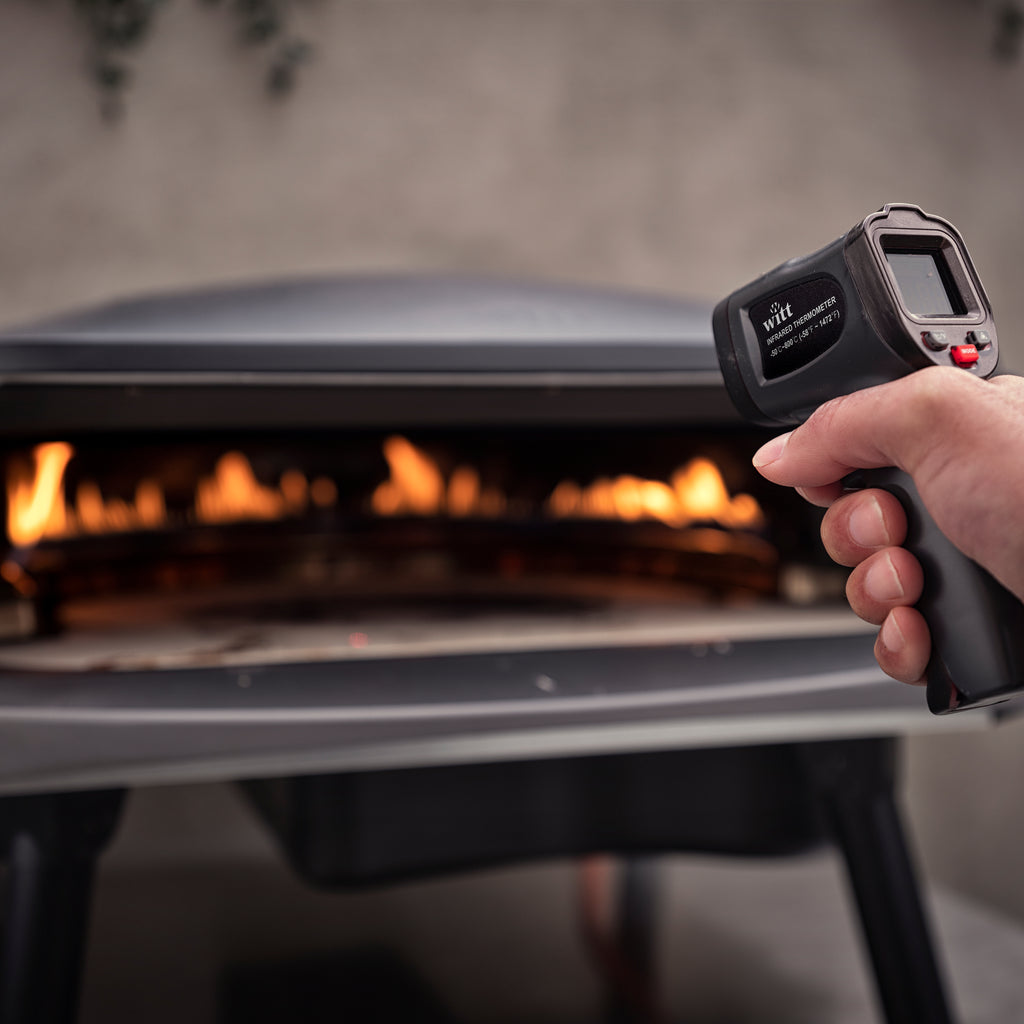 Witt Pizza Infrapunalämpömittari Musta