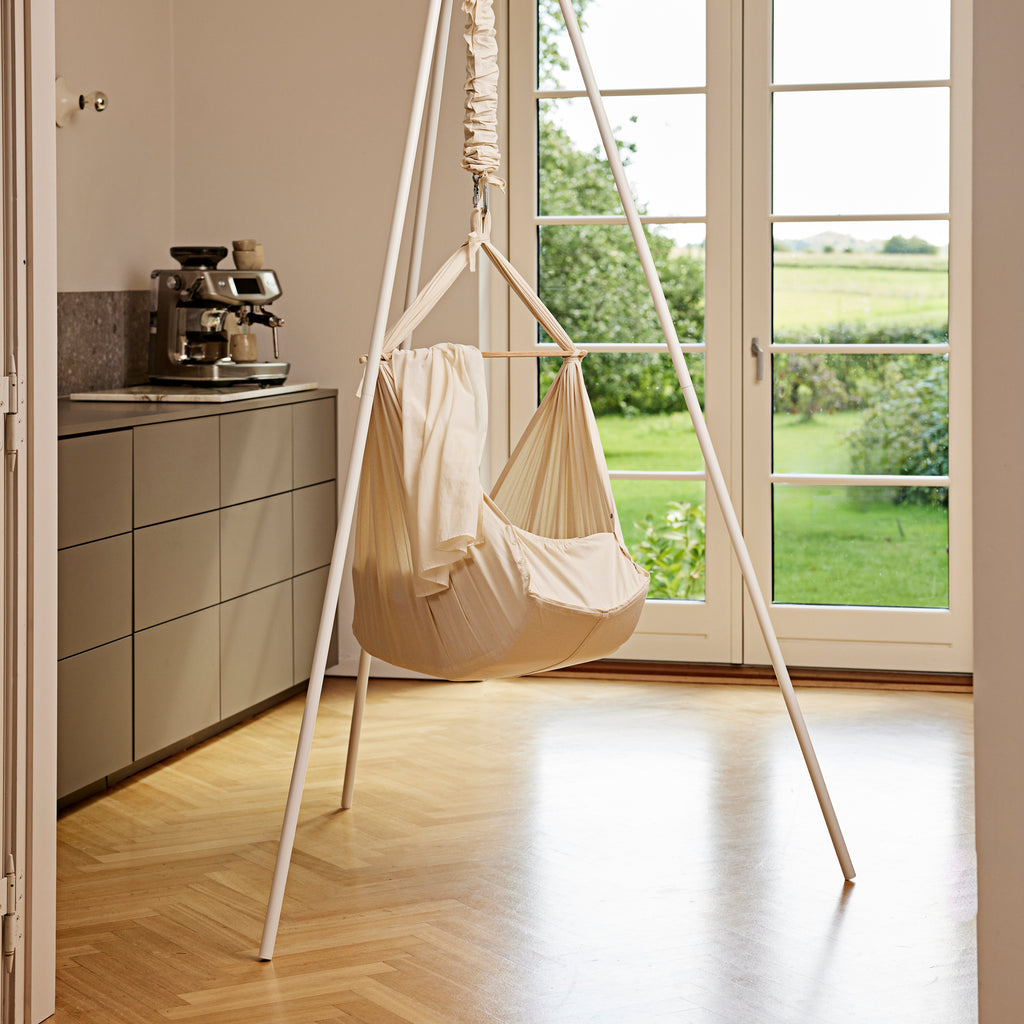 Membantu Premium Organic Baby Hammock Grey