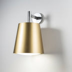 Witt Architect Brass-3 seinälle asennettava liesituuletin messinki