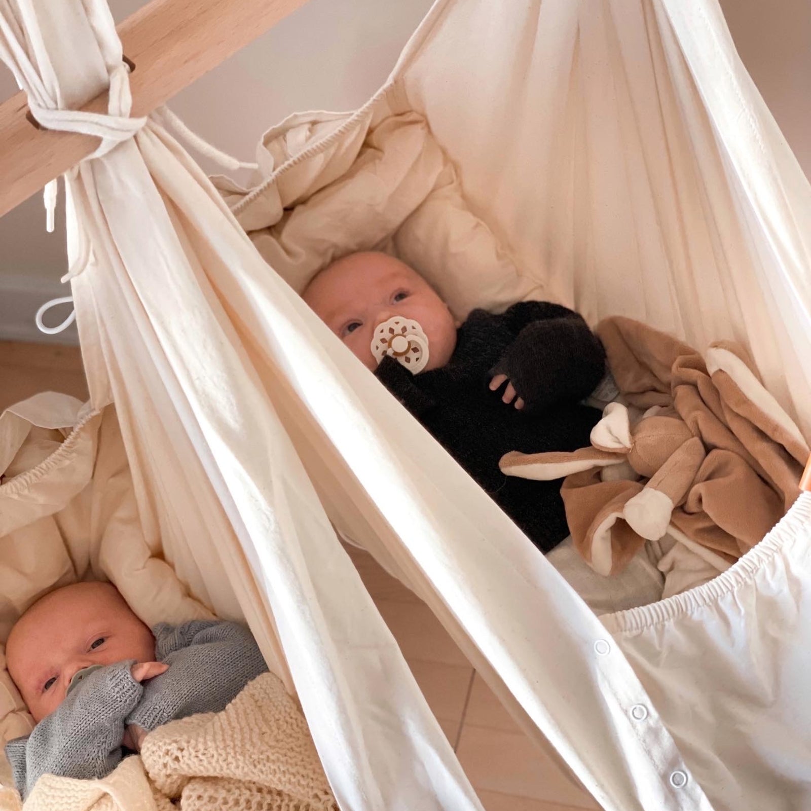 Membantu Basic Organic Twin Hammock Nature