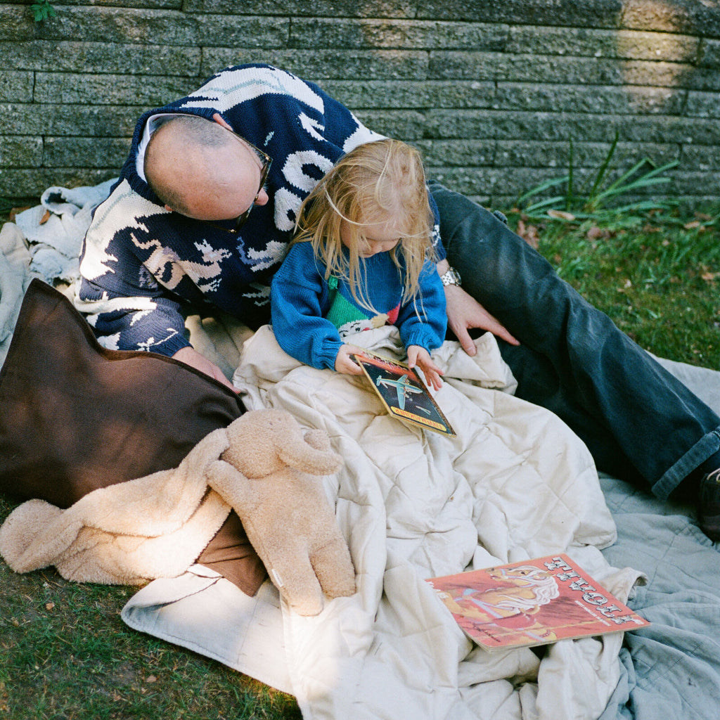Membantu Organic Junior Weighted Blanket Nature