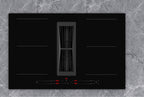 Witt Classic Heat 80 R Hood in hob Black