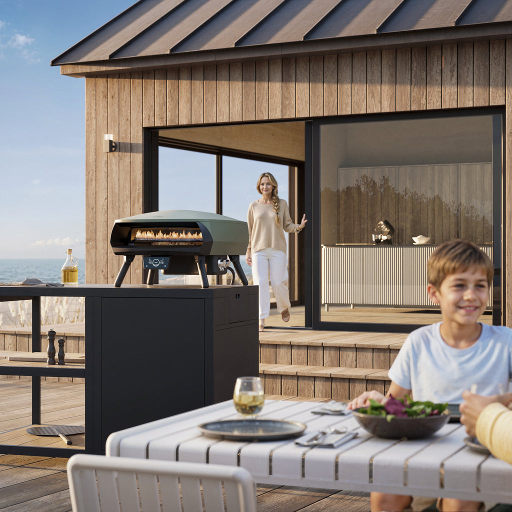 Witt ETNA Rotante Control 16" EU Pizzauuni Vihreä