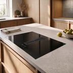 Witt Luna 78 W Hood-in-hob Sort
