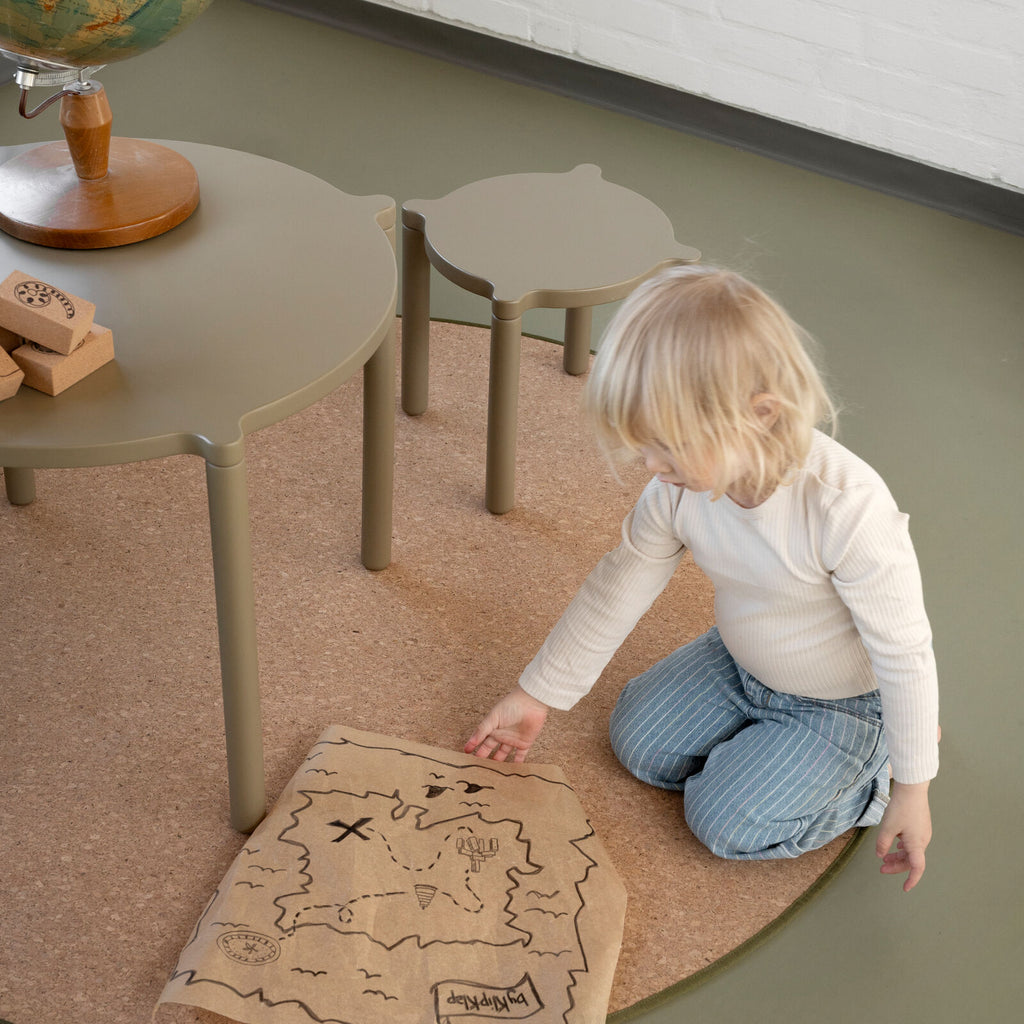By KlipKlap Stacking Stool Taupe