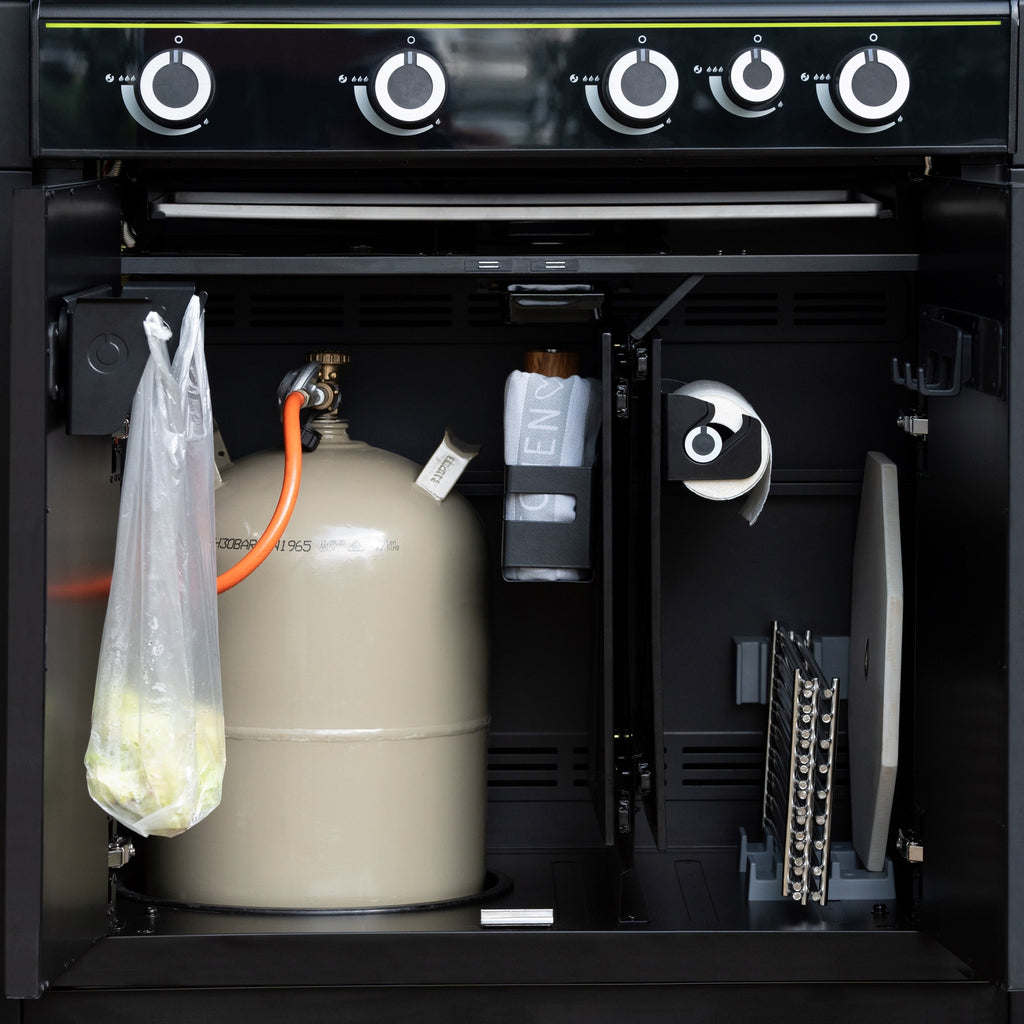 Outdoorchef Kitchen varme X-515/245 - edelst - Part 1 BBQ Modul Sort