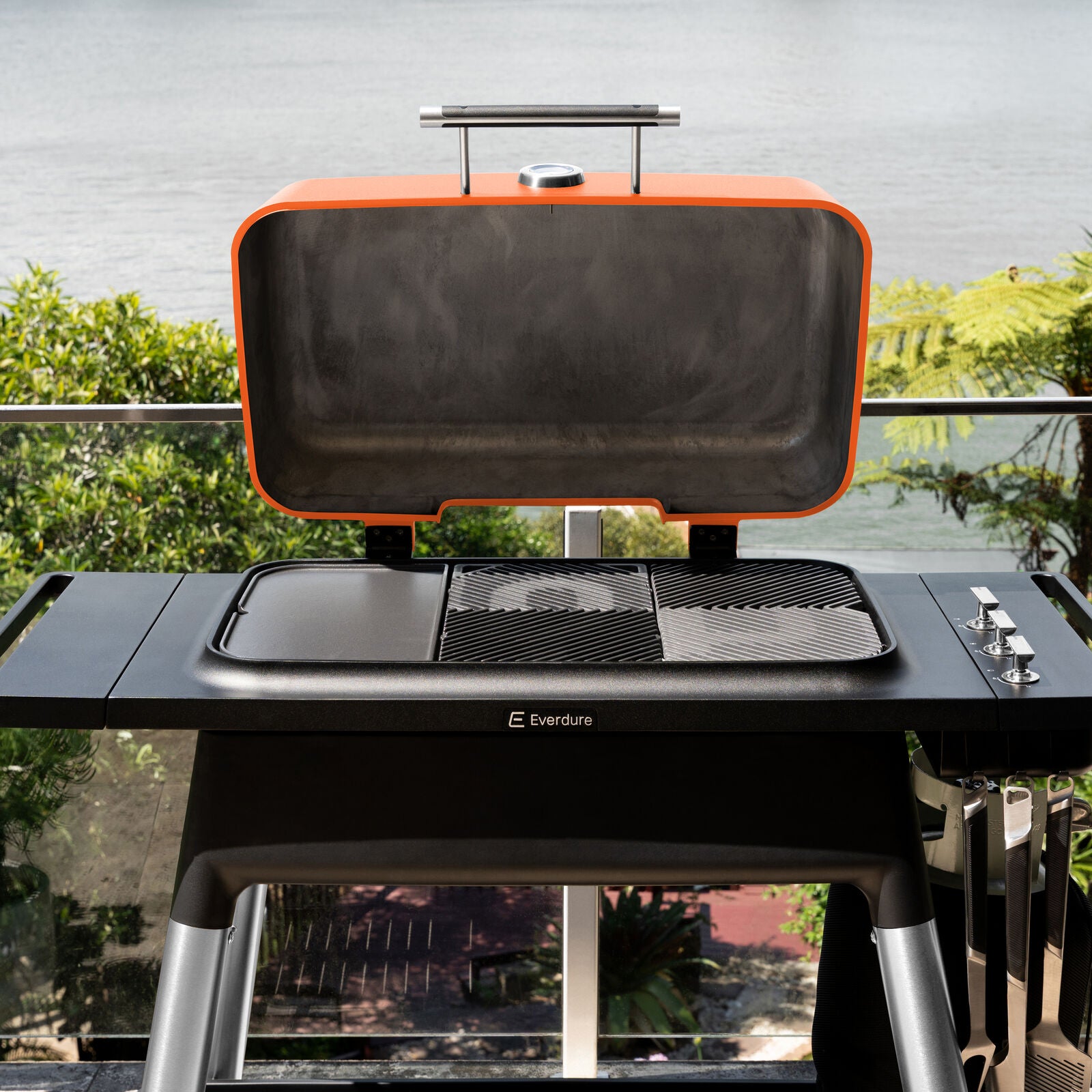 Everdure Furnace Gen III EU Orange Incl. Premium Toolkit Gas BBQ