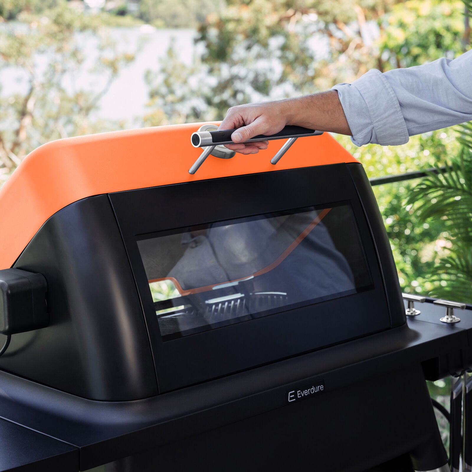 Everdure Furnace Gen III EU Orange Incl. Premium Toolkit Gas BBQ