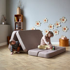 By KlipKlap KK 3 Fold Sofa 120 cm Soft Rose m. Rose