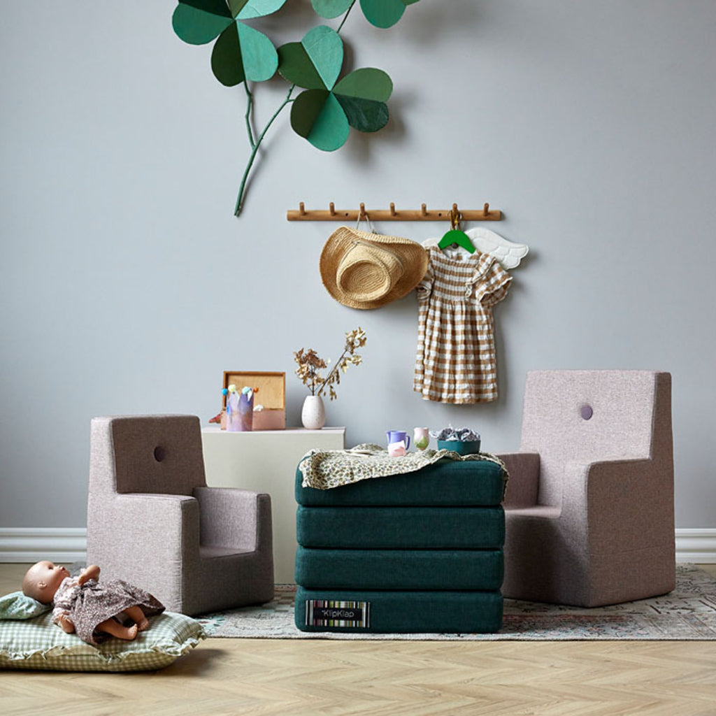 by KlipKlap 4 Fold Mattress Deep Green