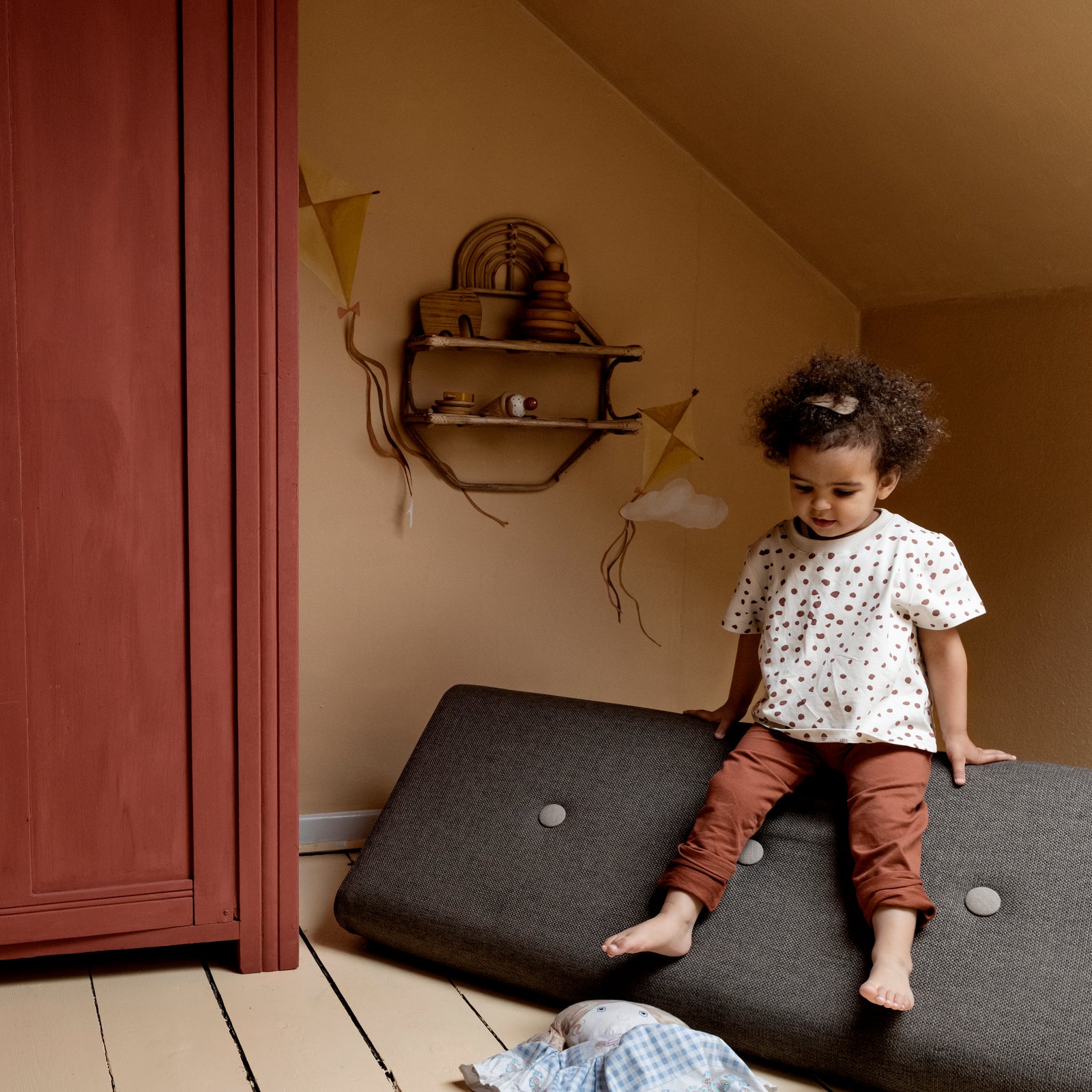 by KlipKlap Backrest Long Brown