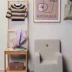 By KlipKlap KK Kids Chair XL Beige w. Sand