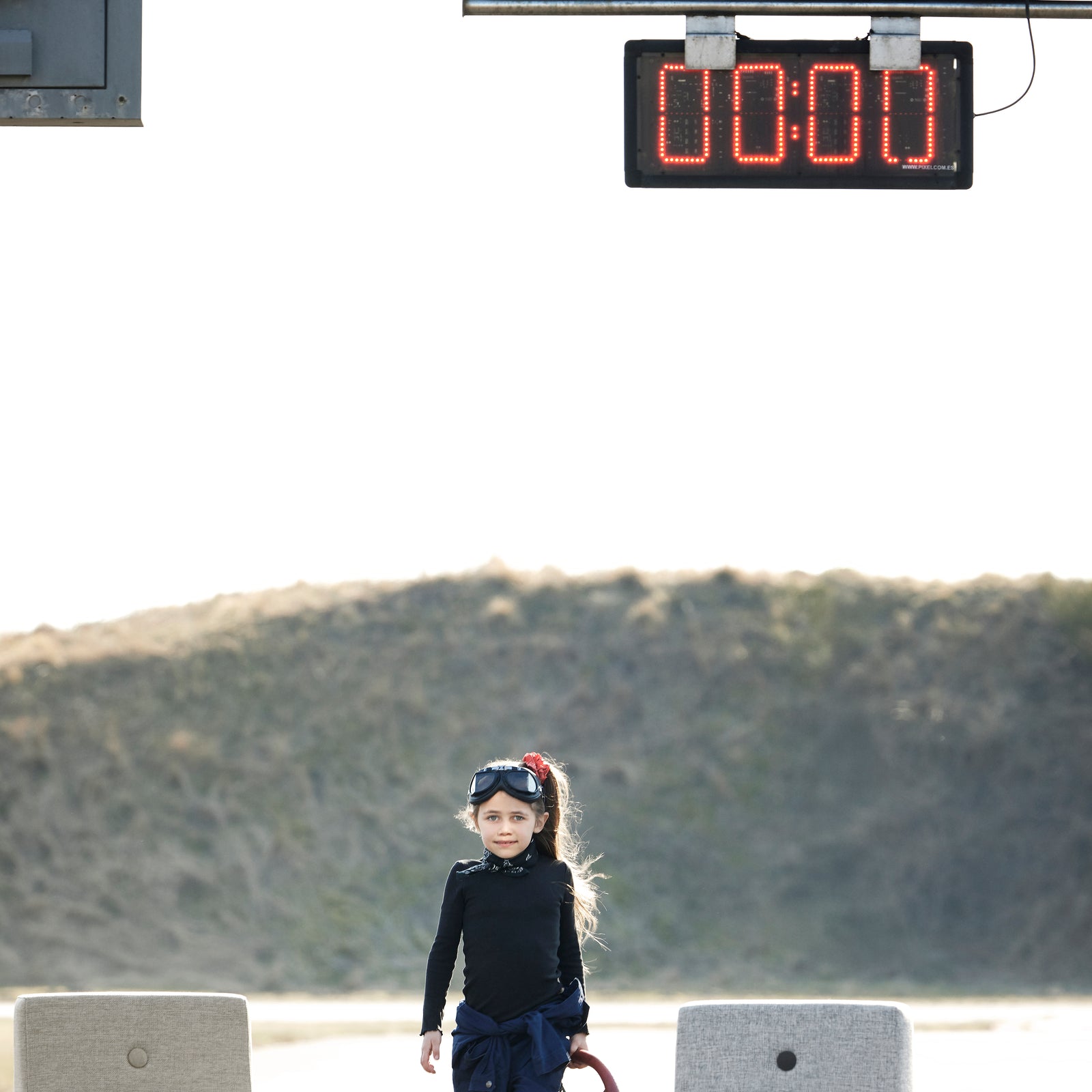 By KlipKlap KK Kids Chair XL Multi Grey w. Grey