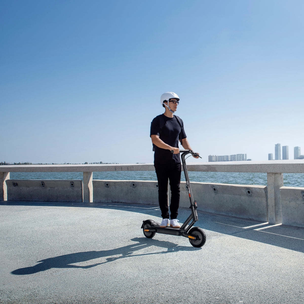 Yadea Elite Max+ Kickscooter Grå