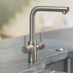 Insinkerator 3N1 Tap - L Shape Tap Brushed steel