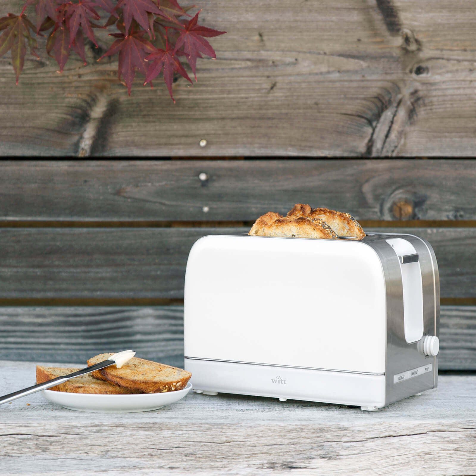 Witt Classic Brødrister Hvid