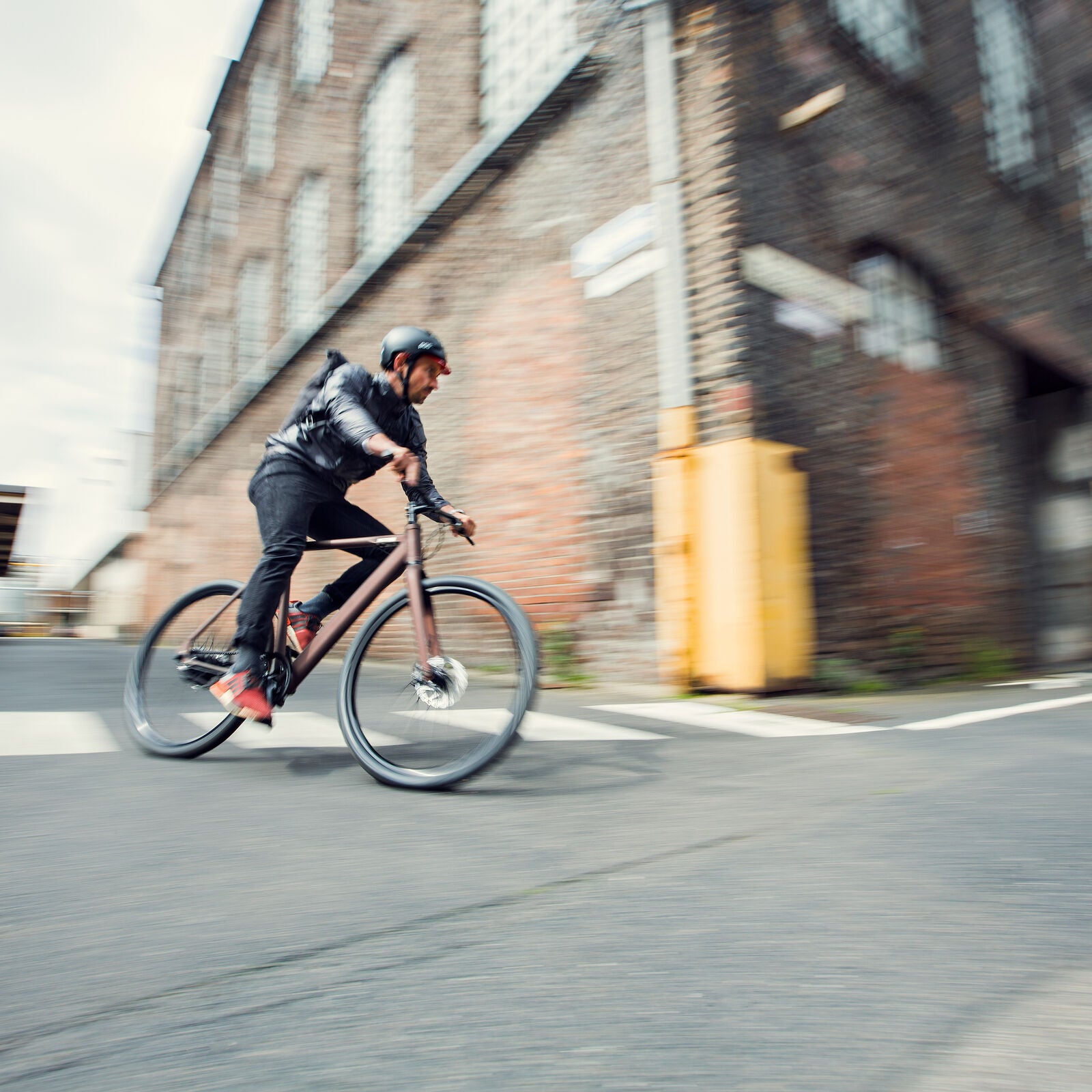 Coboc Brooklyn FAT Medium E-Bike Jugla Brun