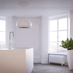 Witt Chubby Free White frittstående kjøkkenvifte Hvit