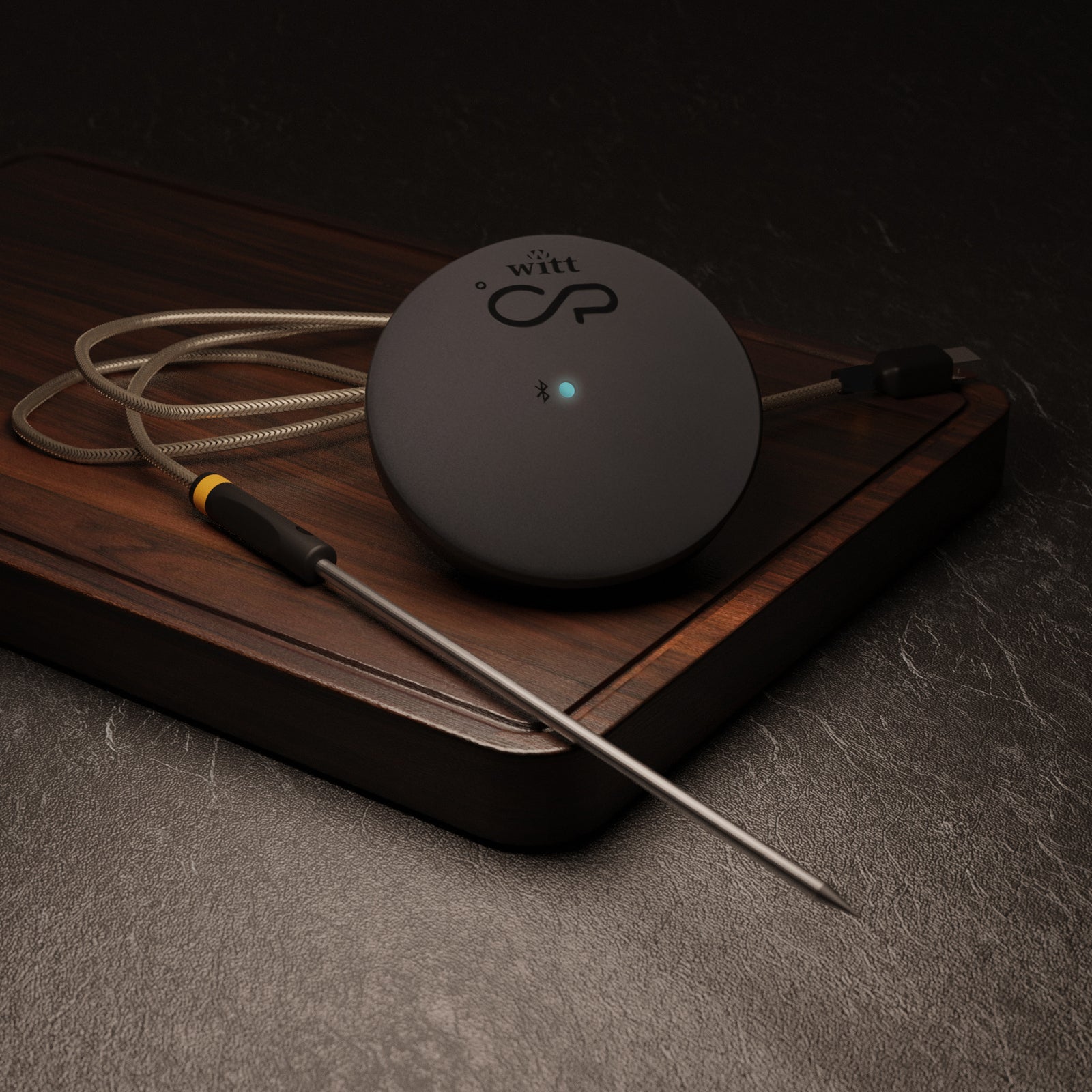 Witt CookPerfect Comfort Single Frying thermometer Black