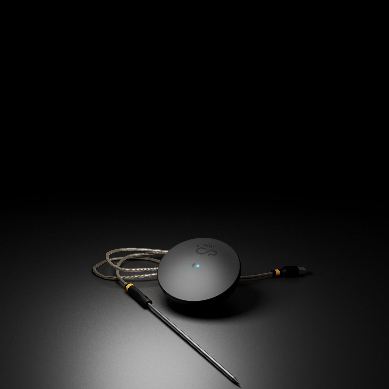 Witt CookPerfect Comfort Single Frying thermometer Black