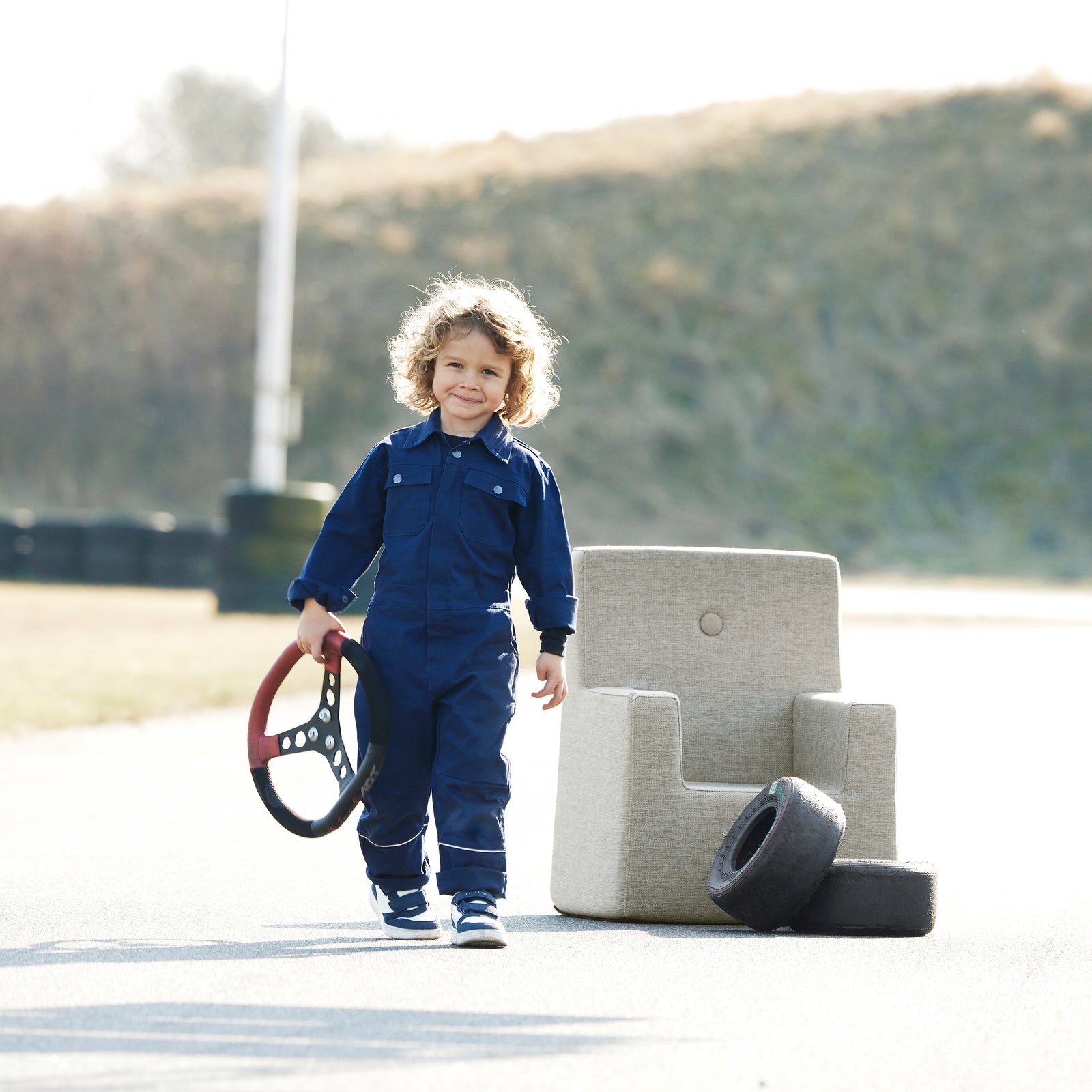 By KlipKlap KK Kids Chair XL Sand w. Sand