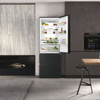 Haier HTW7720ENPT Fridge-freezer Black