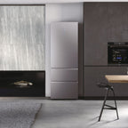 Haier HTW7720DNMP Fridge-freezer Stainless steel