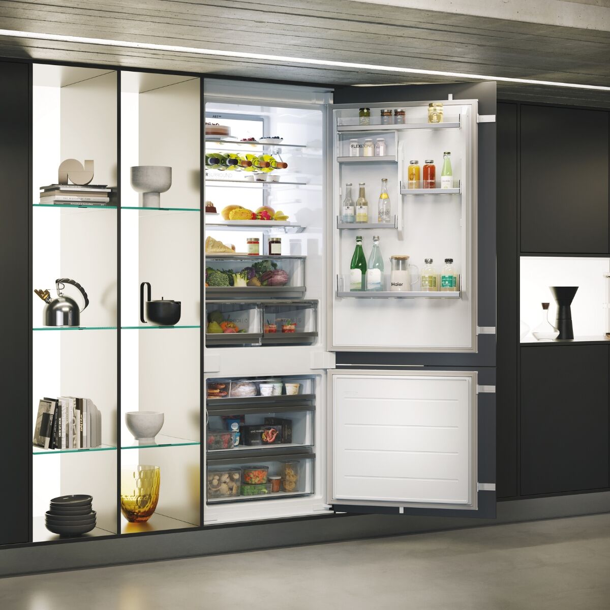 Haier HBW7719C Fridge-freezer Integrated