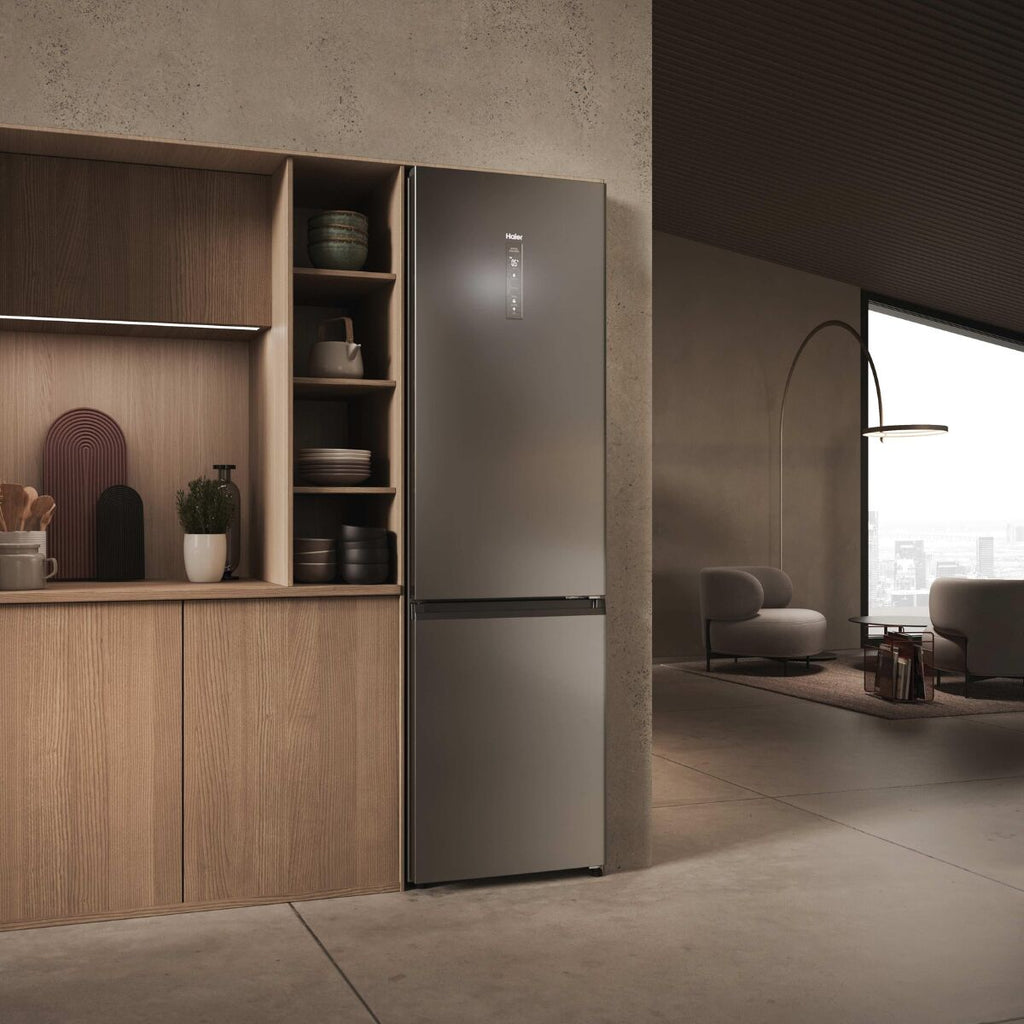 Haier HDPW3620DNPK Køle-fryseskab Rustfrit stål