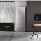 Haier HTW7720BNMM Fridge-freezer Stainless steel