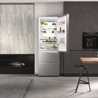 Haier HTW7720BNMM Fridge-freezer Stainless steel