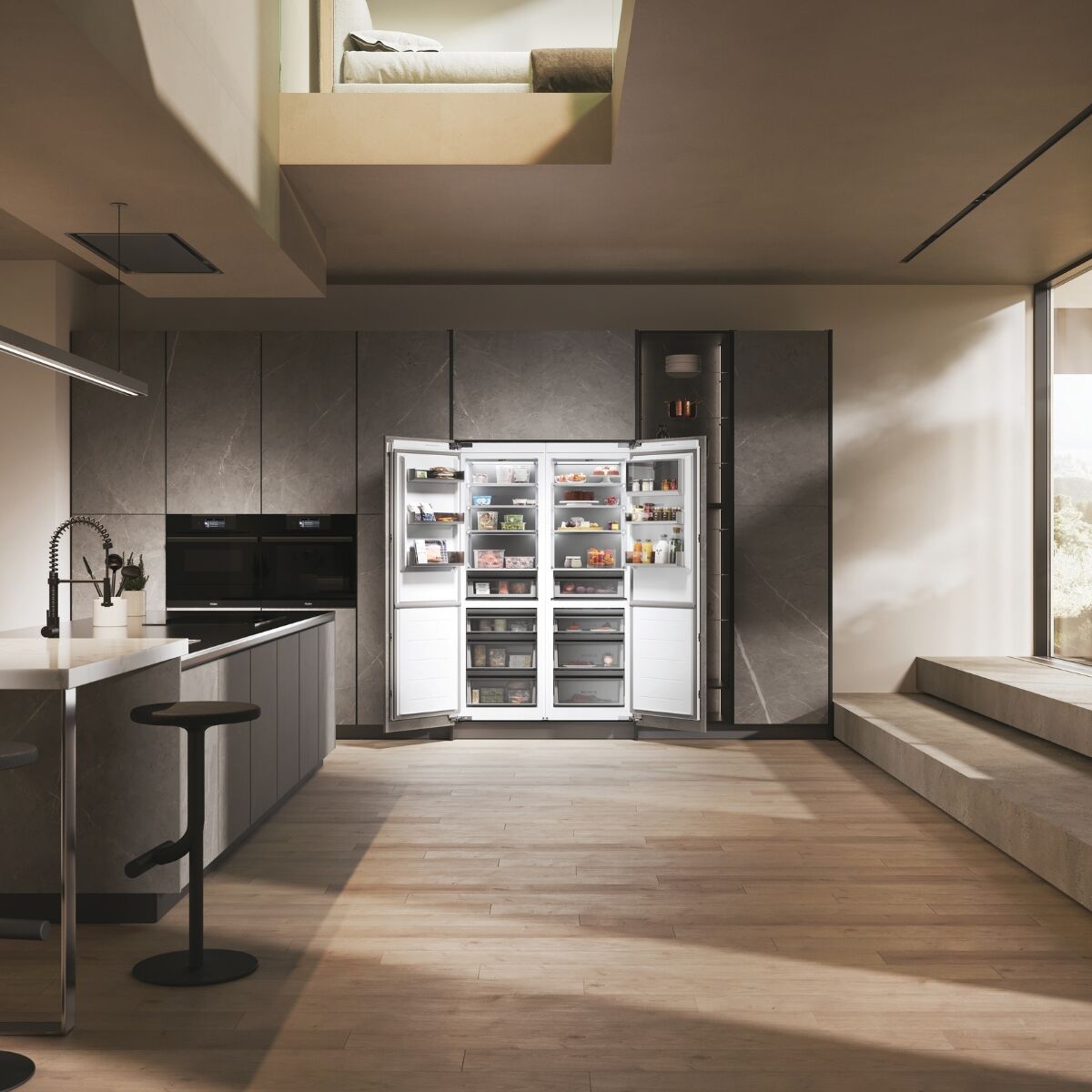 Haier HUT7518EWF Freezer Integrated